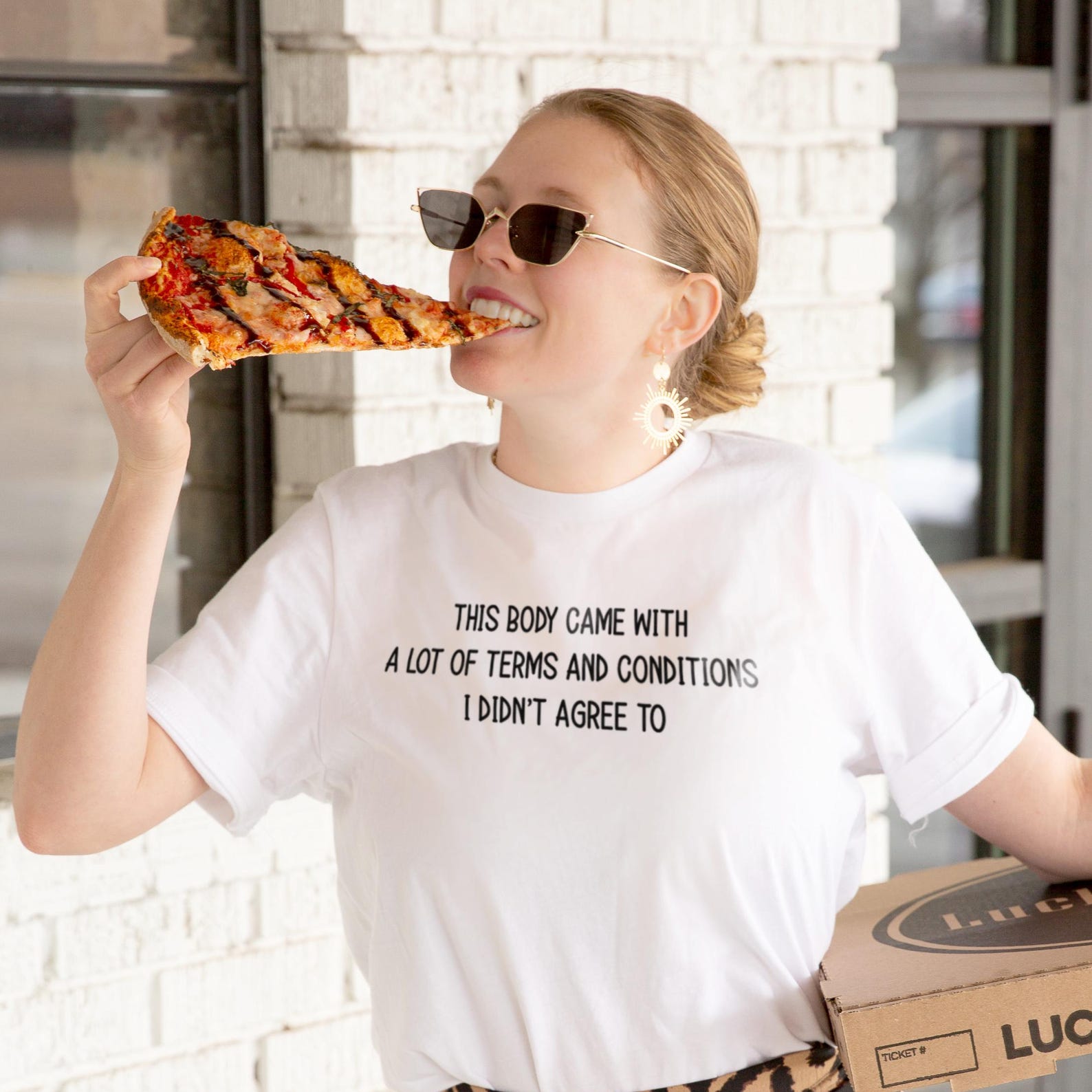 Allergy Shirt, Gluten Free Humor T-Shirt, This Body Came With Terms and Conditions Tee, Funny Food Intolerance Gift 4XL