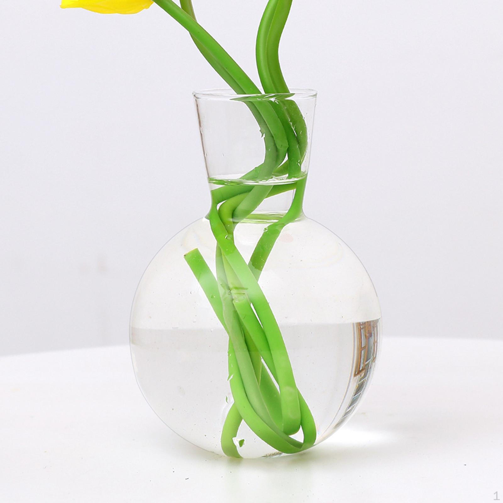 

Clear Ball Bud Vase Transparent for Weddings Parties Table Centerpieces