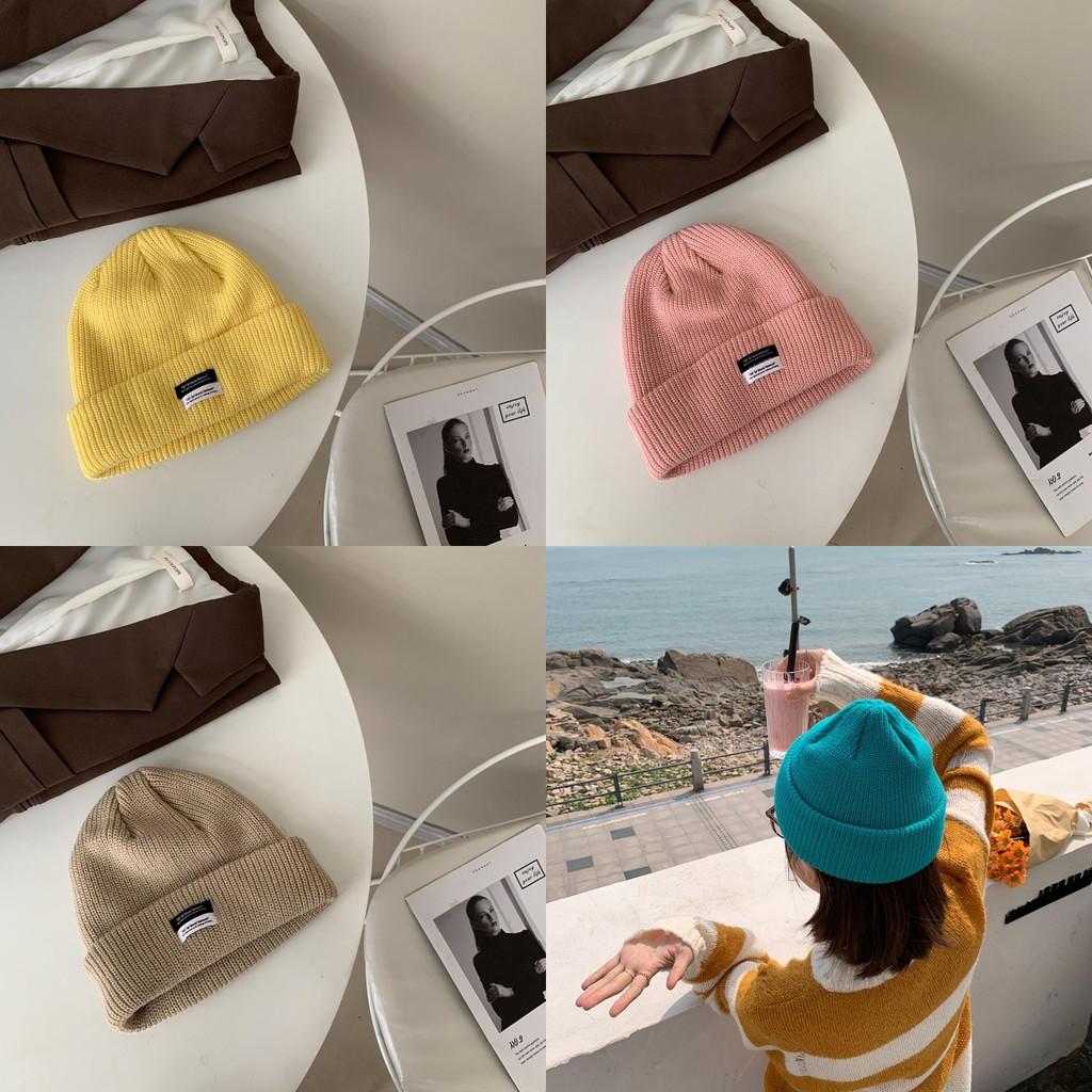 Trendy Korean Minimalist Beanie For Women In Various Colors For Cold Seasons