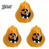Durable Halloween Figurine 3Pcs Mini Resin Figurines Miniature Pumpkin Ghost Grim Reaper Castle
