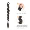 Synthetic Cool Girl Attachment For Braids Elastic Band Kanekalon Hair Extension Ponytail For Women Boxing Braid Hair Ponytail
