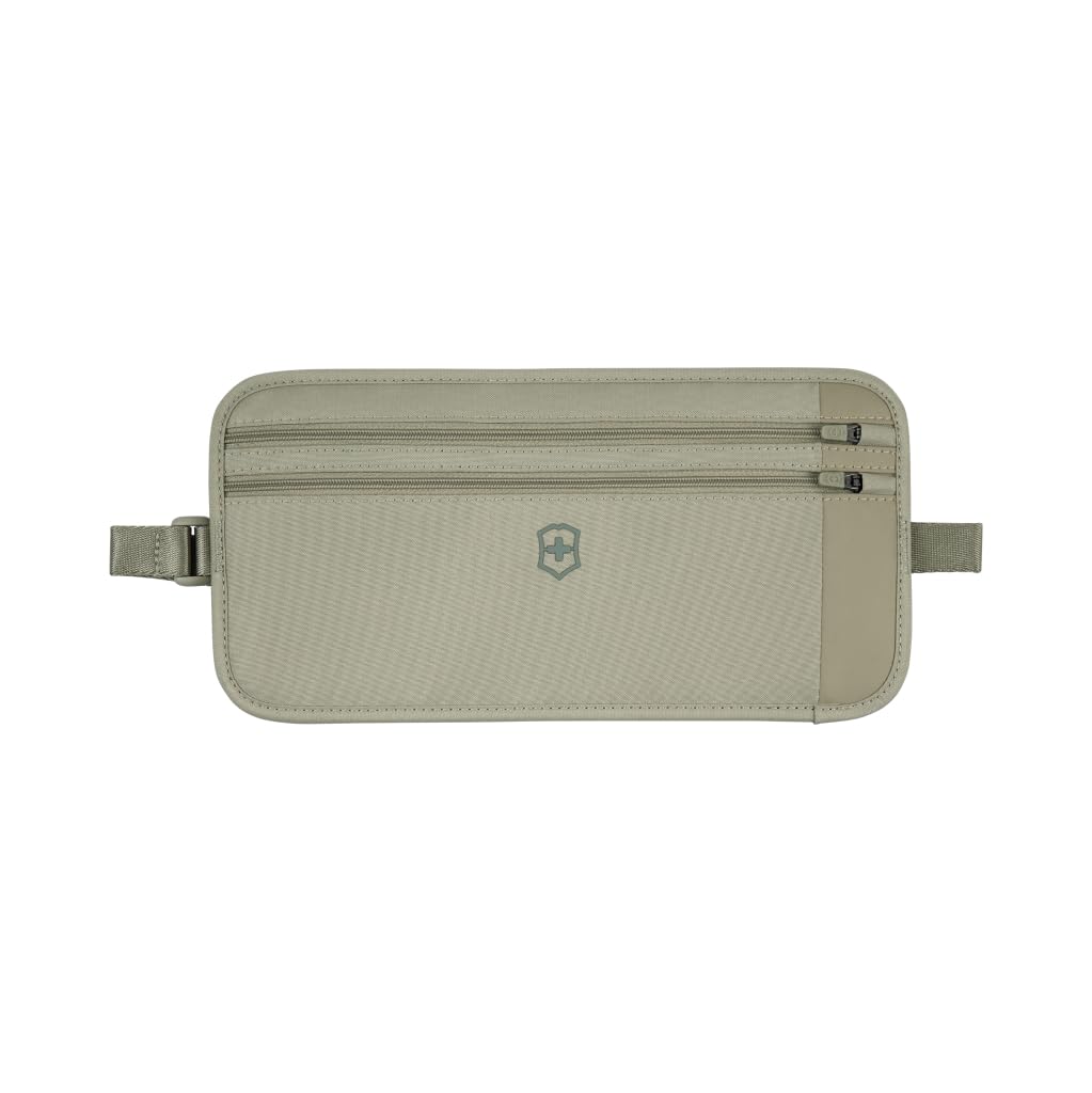 VICTORINOX Travel Essentials Security Belt Bag Waist Bag Slim Overseas Travel Business Trip Sand Beige 653381 Anti-Theft []