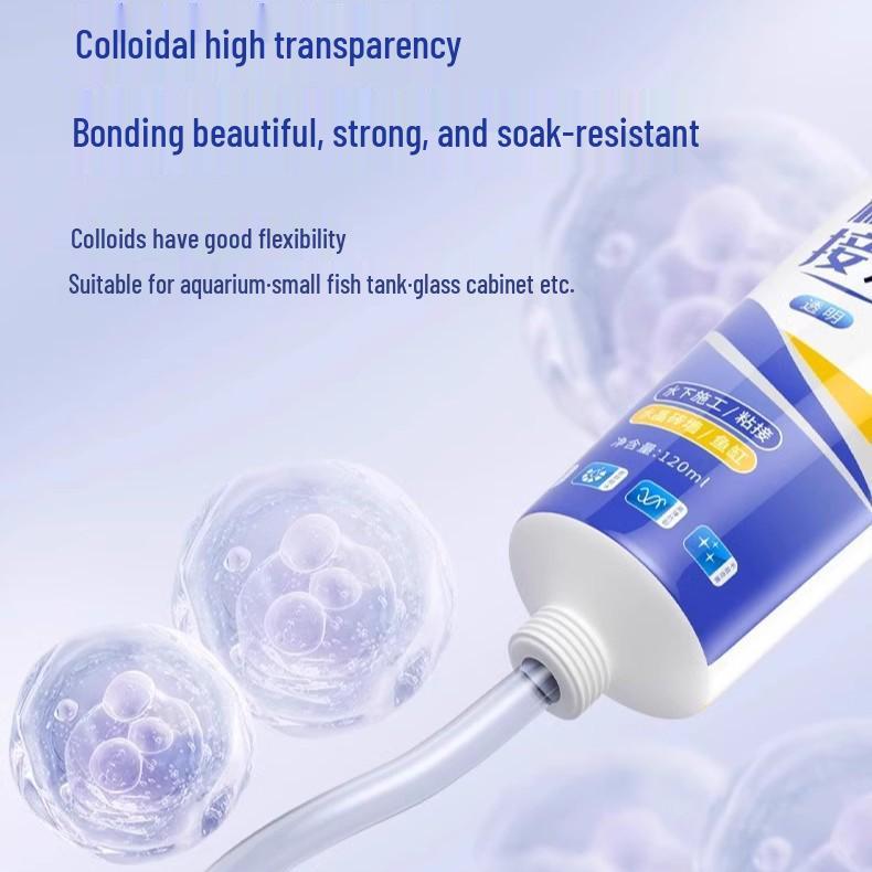 Akvariumläckagelim - Undervattensbindande tätningsmedel för akvarier och pooler
