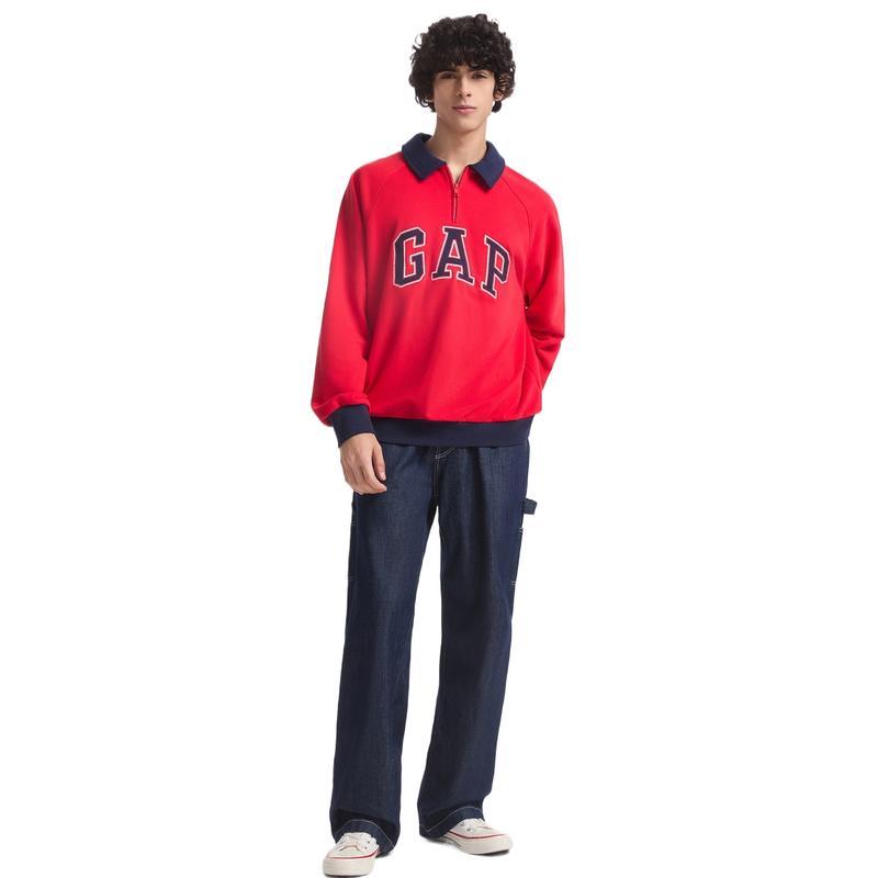 GAP Sweatshirts Unisex Lapel Moderate 639199