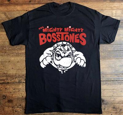 NOWA koszulka z krótkim rękawem Mighty Mighty Bosstones Czarna Wszystkie rozmiary BT185 Koszulka unisex