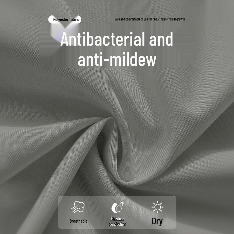 Thickened Solid Color Shower Curtain