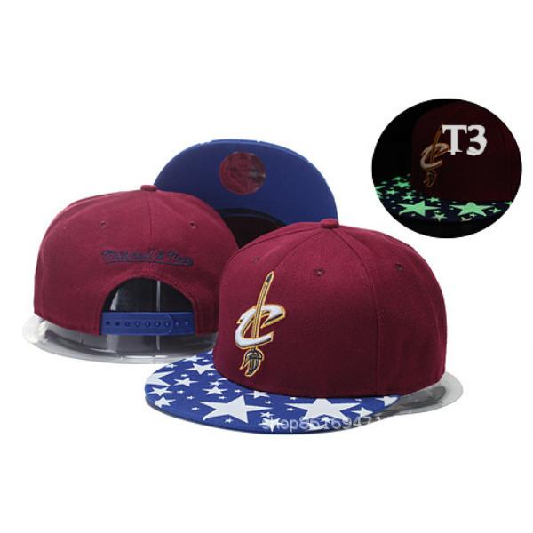 Cappellino da baseball a visiera piatta NBA Cavaliers James Stesso Bordo Piatto Cappello a visiera piatta Hip Hop Bordeaux Cappello Hipster da Uomo e Donna