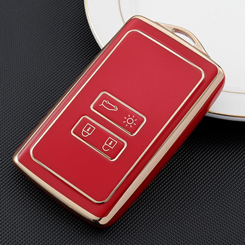 TPU Car Key Case Cover for Dacia Duster Logan 3 Jogger Sandero for Renault Clio 5 Megane 4 Zoe Kadjar Captur Arkana Koleos