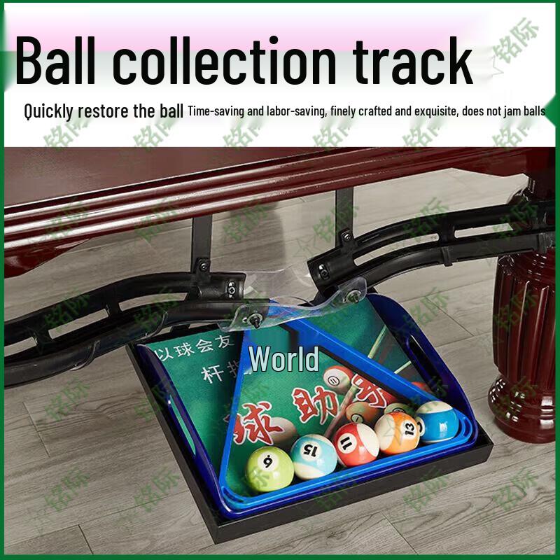 Mingji Standard Chinese Black Eight Billiard Table