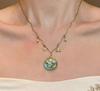 Retro Bohemian Sunflower Beaded Layered Necklace for Women - Light Luxury Clavicle Chain