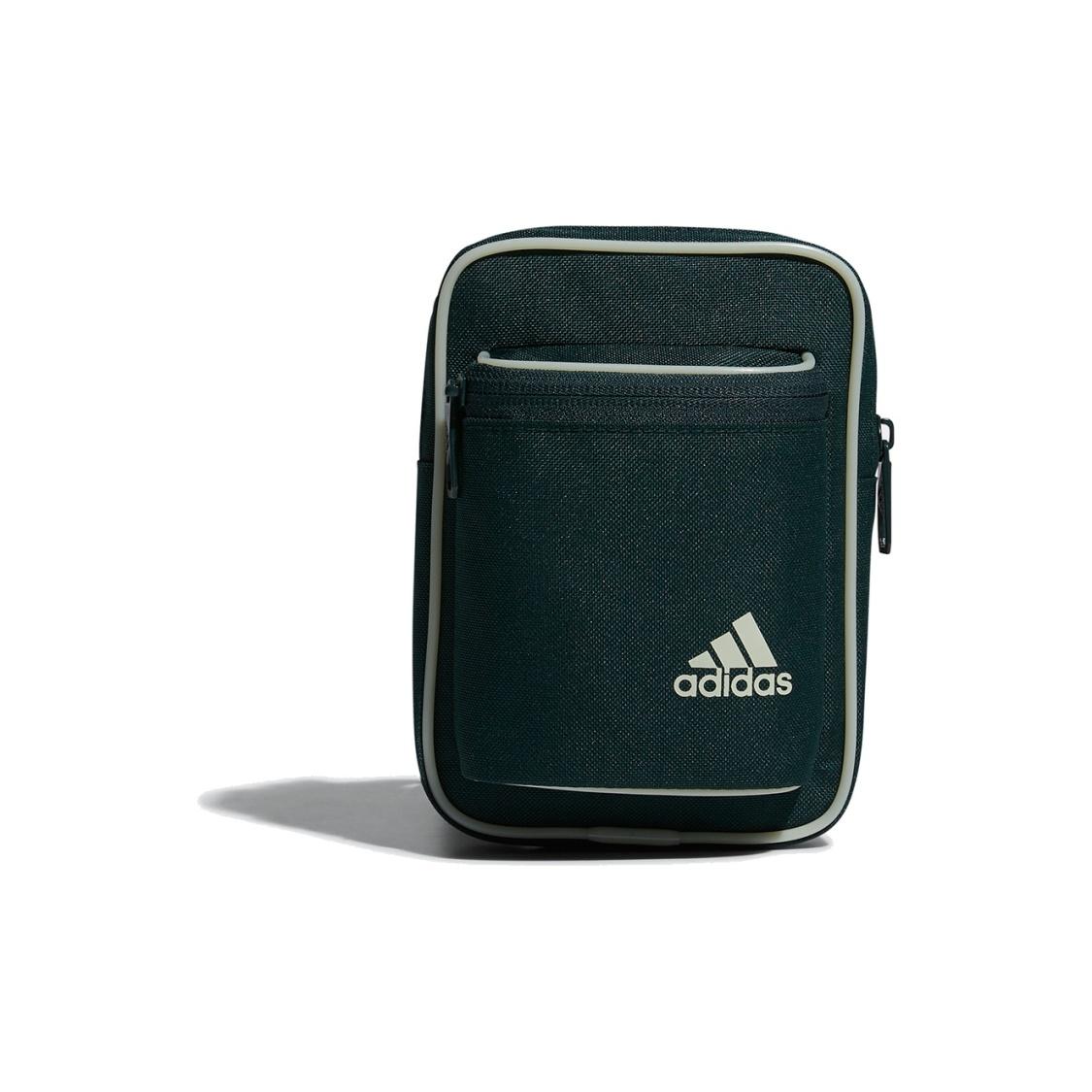 Adidas Recycled Polyester Shoulder Bag Regular Unisex Black One Size чёрный