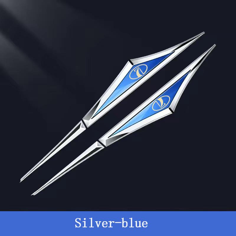 AVV1 Car Door Side Fender Logo Blade Emblem Badge Sticker For LADA Niva 4X4 BRONTO Vesta Granta Largus Samara Decoration Accessories