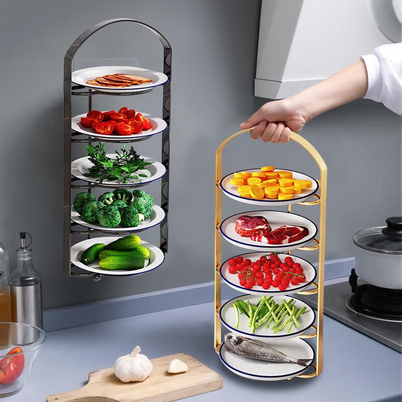 Multi-Layer Kitchen Prep Organizer Rack