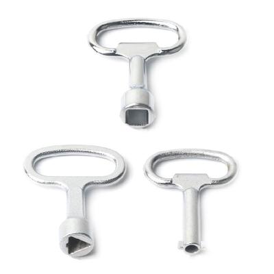 Zinc Alloy Key Wrench Distribution Box Valves Key Plumbing Key Wrench Durable