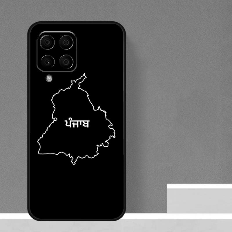 Punjab Map Case For Samsung Galaxy M31 M16 M36 M56 M33 M53 M13 M12 M32 M52 M20 M15 M55 M14 M35 M34 M54
