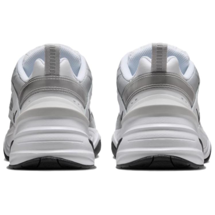 Nike M2K Tekno Pohodlné Všestranné Protiskluzové Odolné proti opotřebení Nízké Tenisky pro tátu Dámské tenisky Bílá IH0642-101