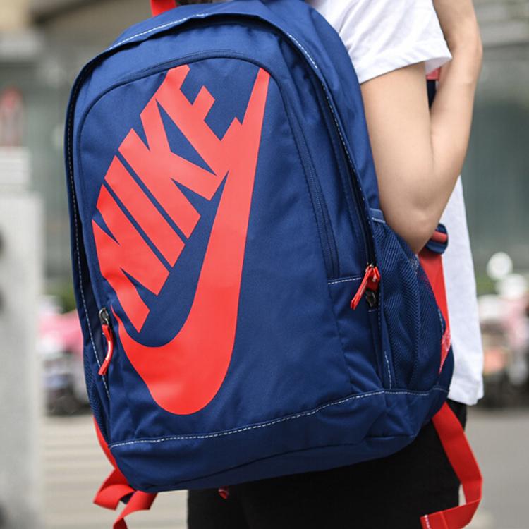 Nike Polyester Backpack Regular Unisex Blue CK0953-492