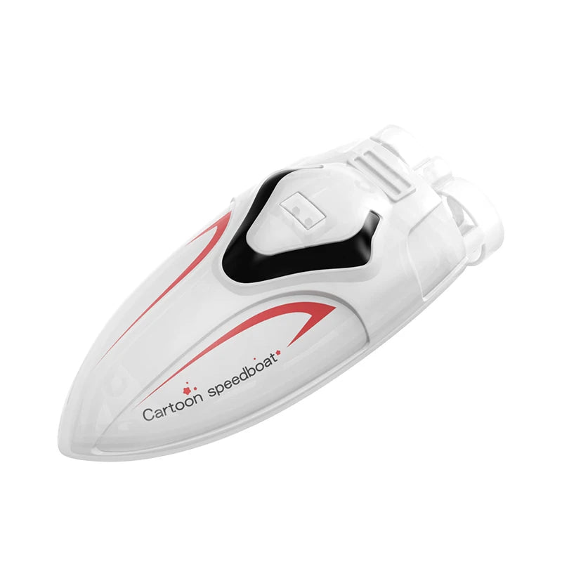 C166 Mini Stunt Remote-controlled Boat With Variable Lighting Waterproof and Charging Ship Model Toys