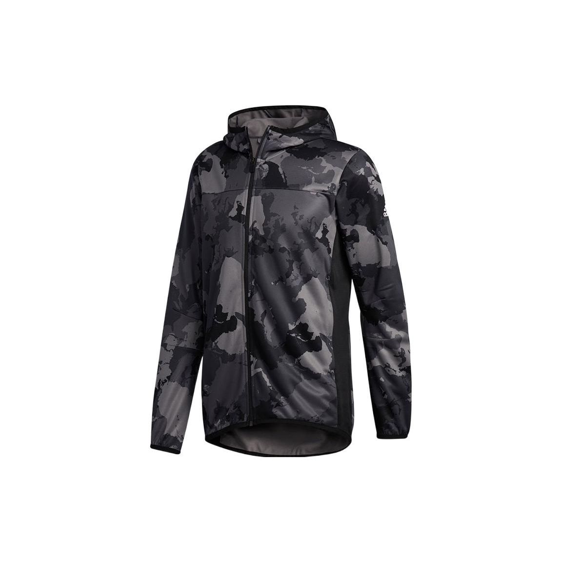 

Adidas Камуфляжная толстовка с капюшоном Мужские толстовки серые GC8266