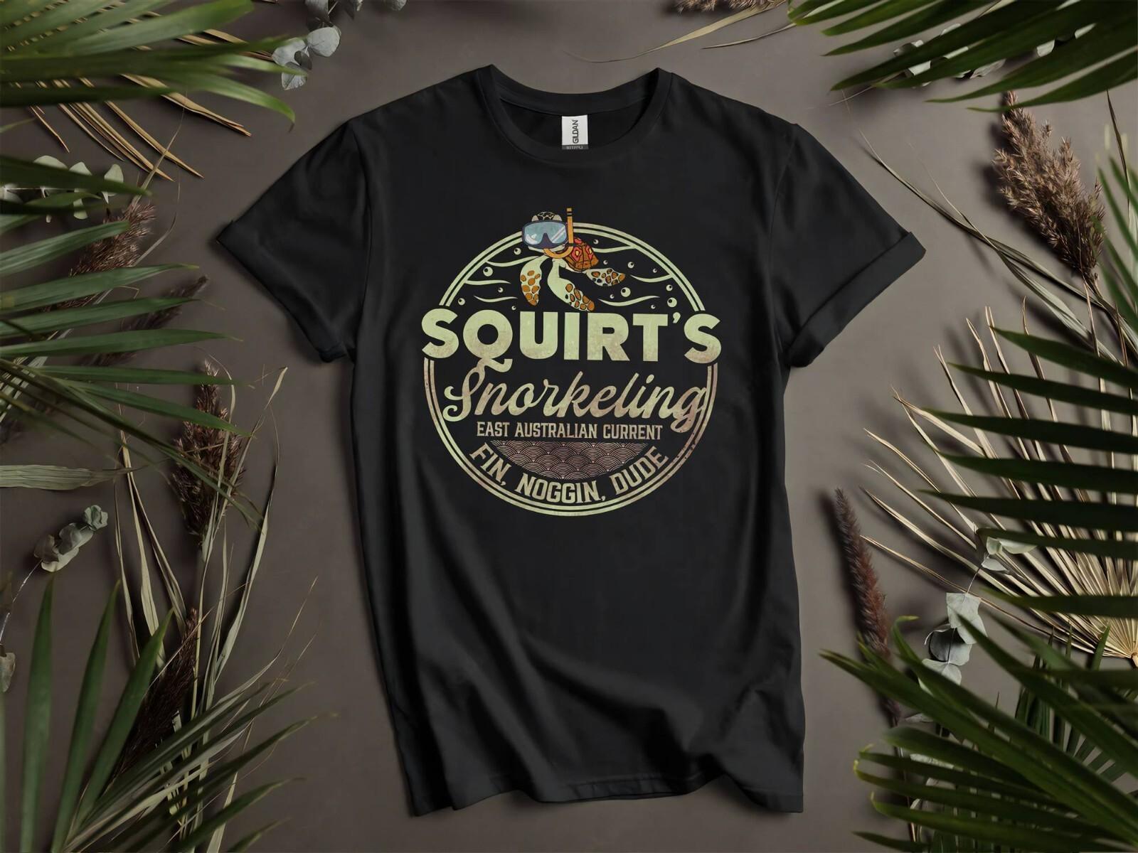 Squirt Sea Turtle Squirt s T-Shirt Mens Womens Tees Top T Shirt Mens Womens Tees Top Men Women Unisex Tshirt K732 3XL