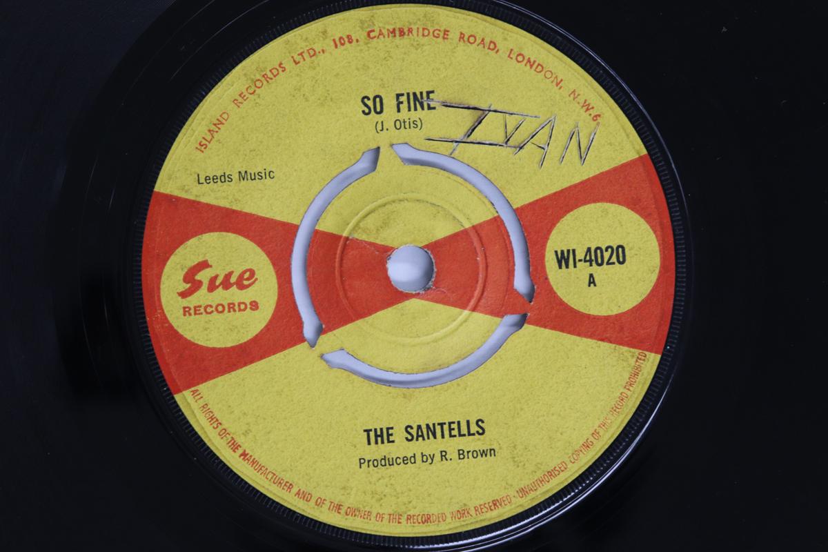 

7inch Record SANTELLS - So Fine WI4020 Sue Records 1966 UK Soul/Funk Used