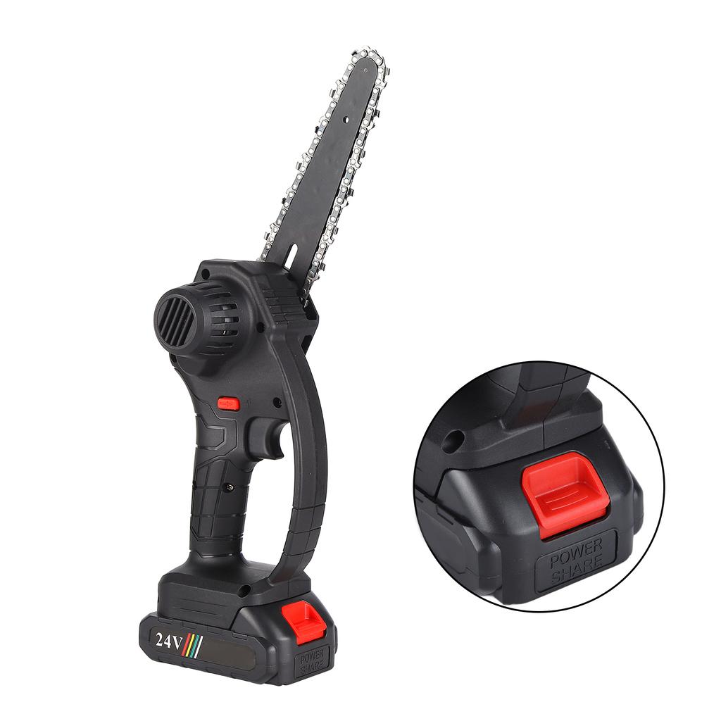 6Inch Mini Chainsaw Electric Chain Saw Handheld HighPower Rechargeable Electric Saw
