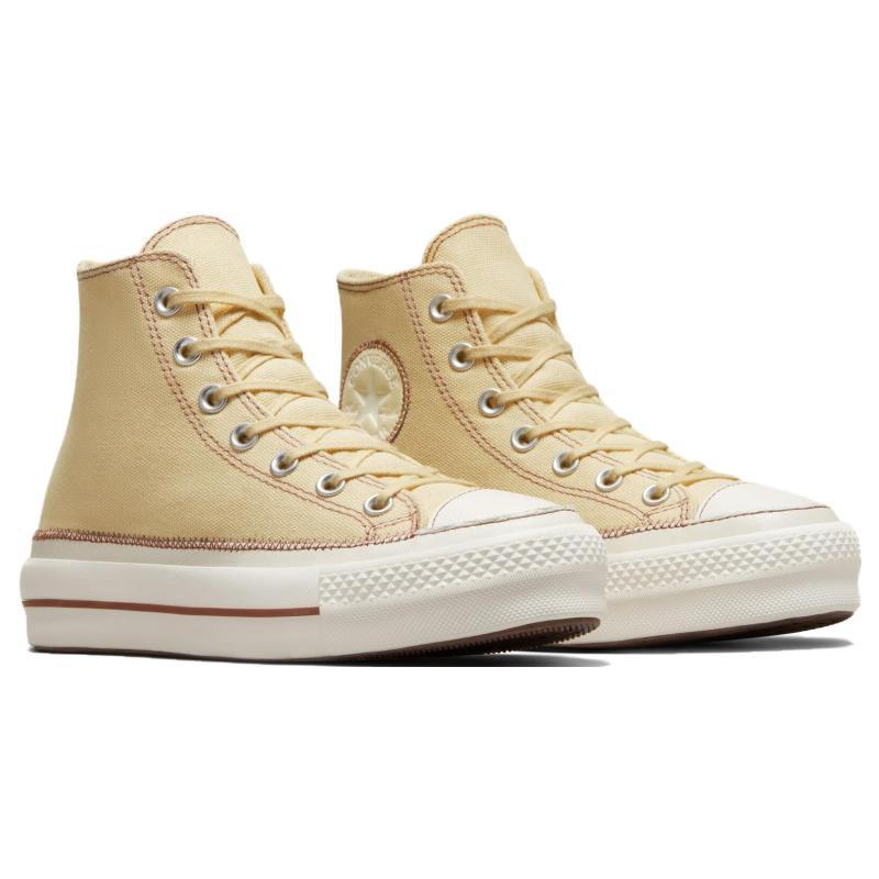 Converse Chuck Taylor All Star Comfortable & Stylish High Top Espadrilles Women's Beige