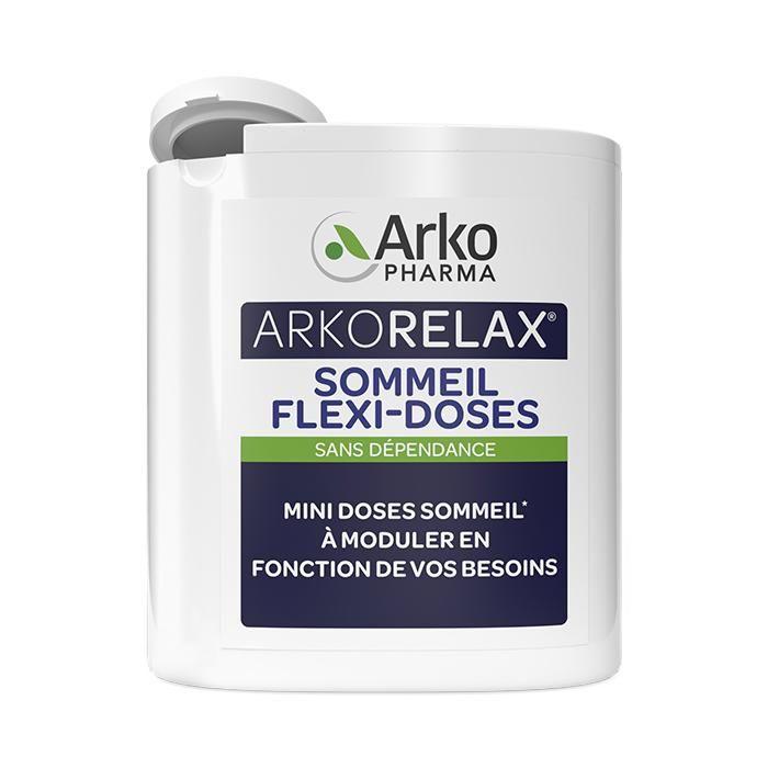 Arkopharma Arkorelax Sommeil Flexi-Doses Mélatonine &amp; Coquelicot 60 comprimés