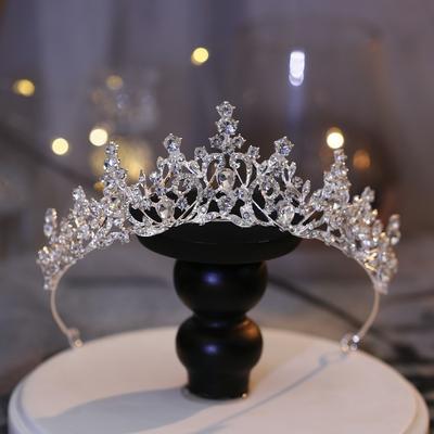 Crown Tiara Bride Wedding Hair Accessories Crown Princess Birthday Performance Headband Wedding Dress Accessories