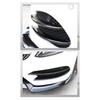Front Lip Spoiler Grille Air Vent Cover For Mercedes Benz W205 C180 C200L 2015-2018 Car Splitters