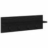 Wall Mounted Nightstand Wall Bracket Black Oak Look