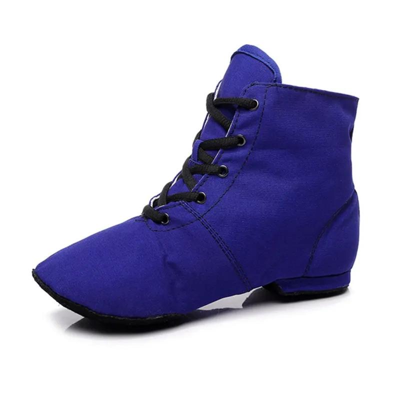 New High Gang Canvas Jazz Shoes Women Maodi Ballet Dance Shoe Sneakers Latin Tango Dancing Ladies Girls Pointe Shoes for Ballet