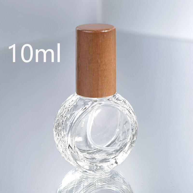 New Travel Portable Sample Wooden Lid Perfume Sub-Bottles