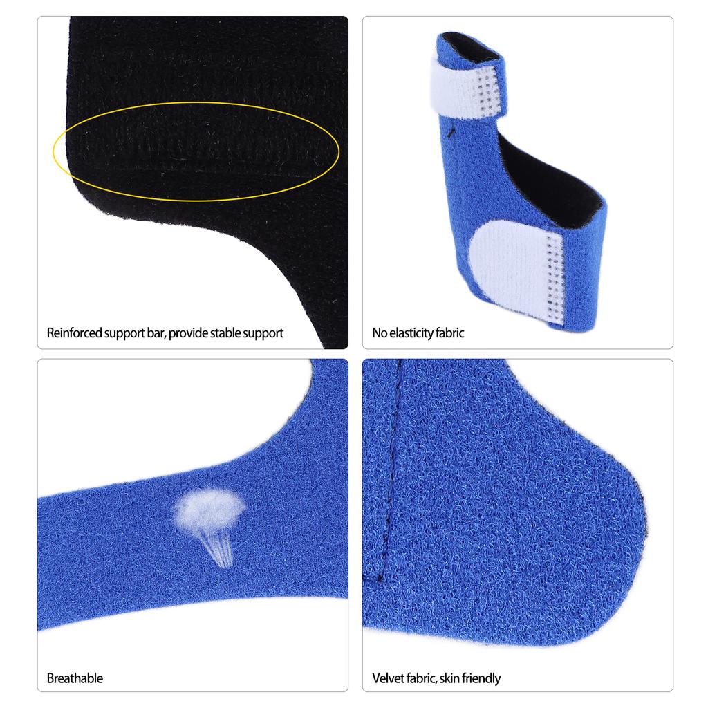 Baby Finger Guard Soft Thumb Fixation Stabilizer Infant Thumb Support Brace Blue