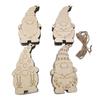 10 Pcs Christmas Dwarf Wooden Decorations for Windows Trees Hanging Decorations