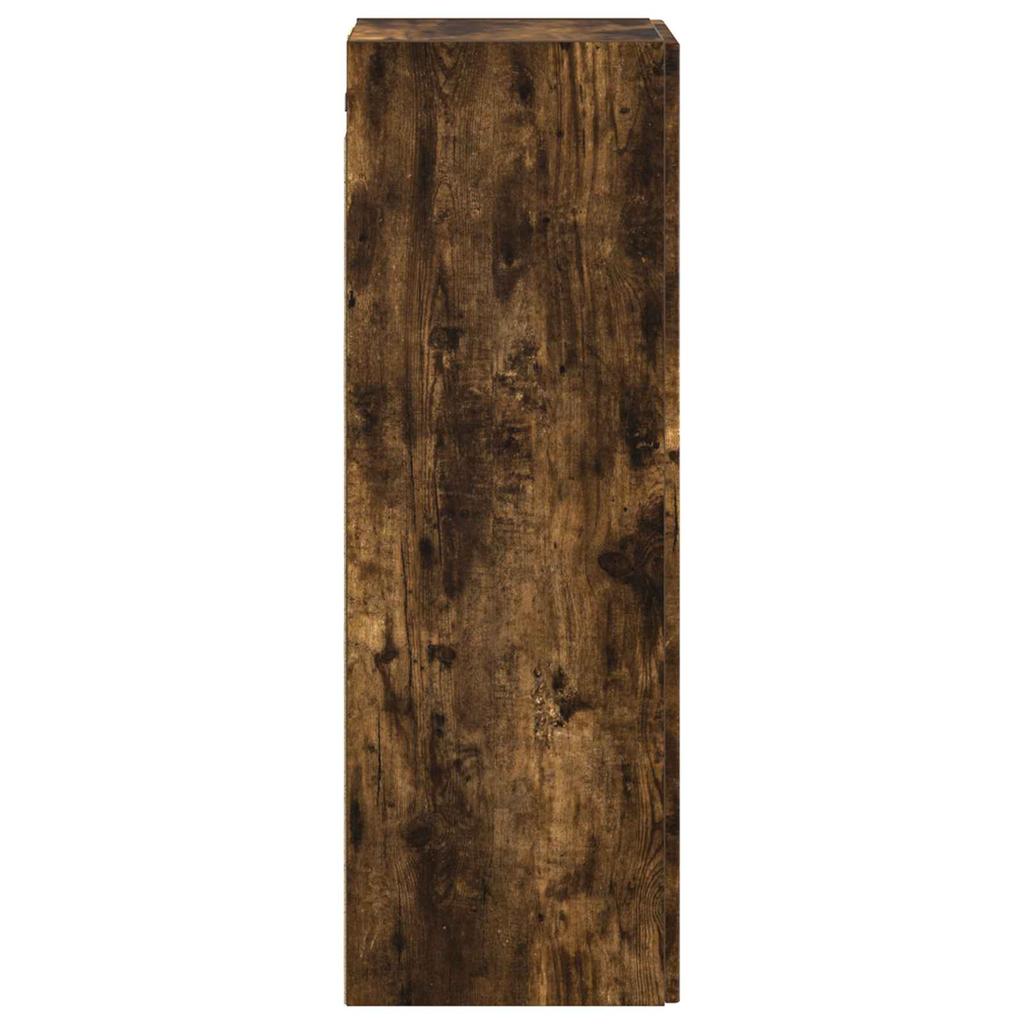 Wall Mounted Bathroom Cabinet Smoked Oak