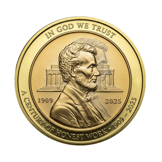 1/2/3Pcs Final Cent Tribute Coin End of An Era Penny 1793-2025 The Last Cent Collectible Coin Souvenir Token History Enthusiasts Keepsake Gift