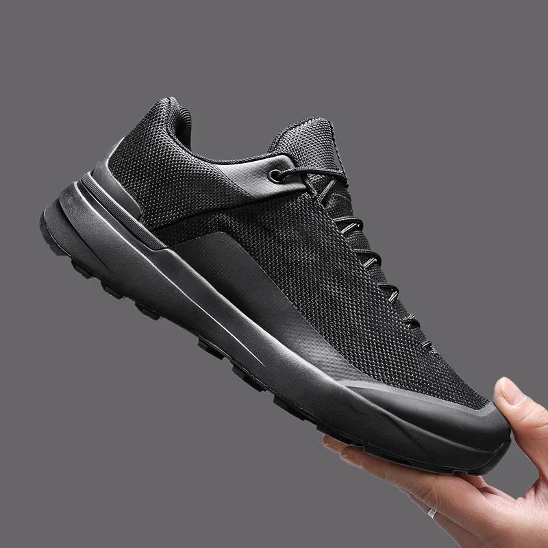 Anti Slip Men Hiking Shoes Lightweight Breathable Climbing Trekking Shoes Waterproof Walking Sneakers Male Casual Sports Shoes