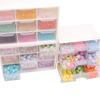 PP Drawer Style Storage Box Bead Ring Box Jewelry Presentation Organizer