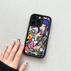 Japan Tokidokis For iPhone 17 16 15 14 13 12 11 Pro Max Plus Black Full Coverage Soft Funda Silicone Cover