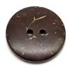50pcs Lot 18mm Brown Coconut Shell-4 Holes-Buttons Sewing Scrapbooking Diy Clothing Accessories