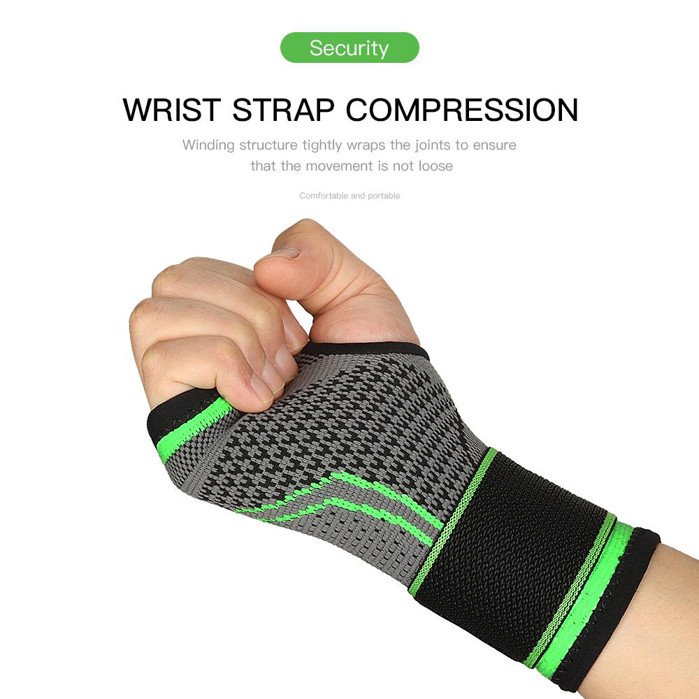 1Pcs Elastic Adjustable Wrist Support Bandage for Sports Gym Hand Guard Wrap Carpal Tunnel Relief