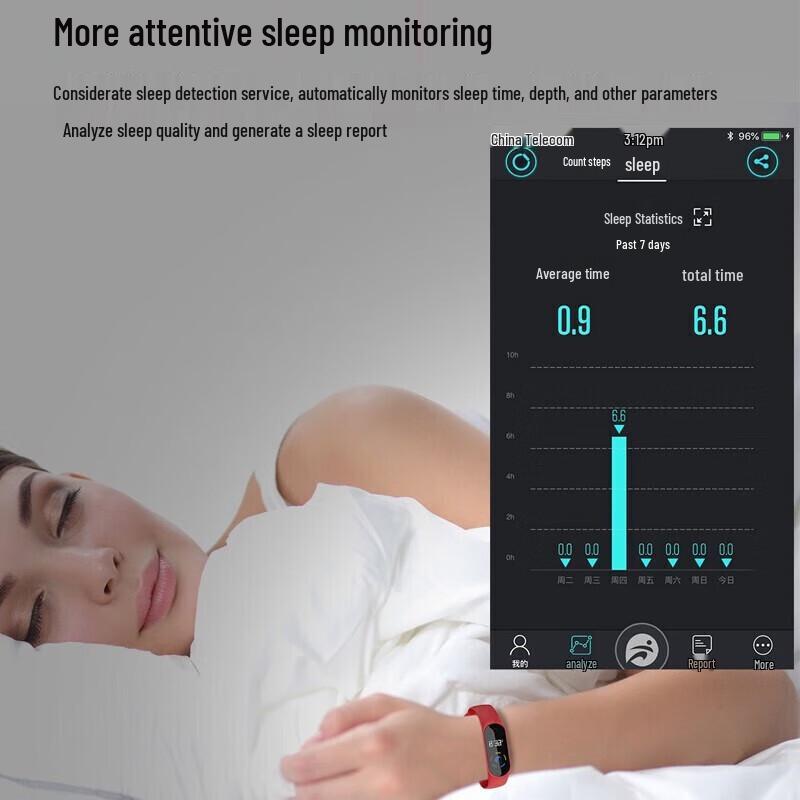 Nowy M3 Smart Band (Wersja CN)