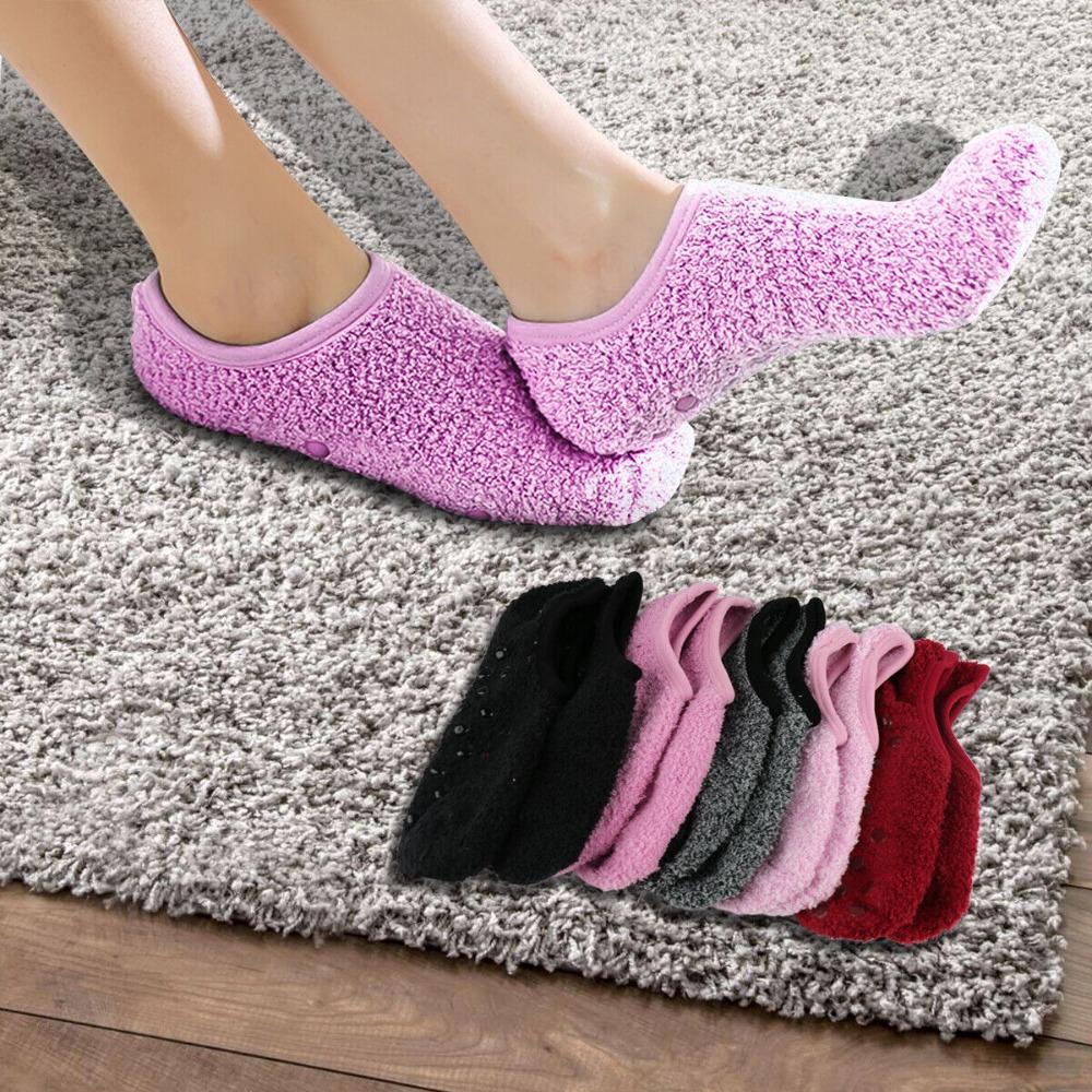 Warm Ankle Sock Soft Yoga Slipper New Womens Floor Socks