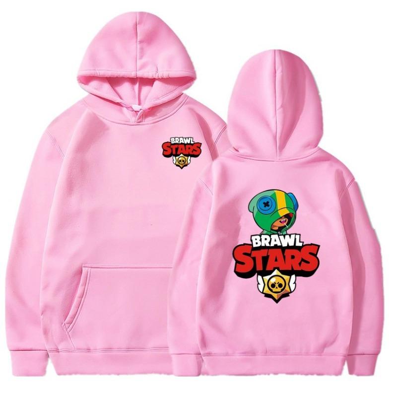 Winter Wilderness Brawl Zeus Red Thumb Game Series Printed Children's Fashion Loose Leisure Warm Sports Hoodie