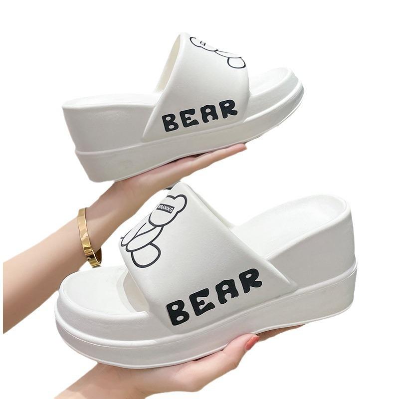 Slippers Female Non-slip Home Soft Bottom Trend Thick Bottom Can Be Worn Outside Sandals Slippers