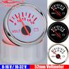 ZMFJH Pointer 2"52MM Voltmeter for Universal Car Boat Yacht 8-16V,16-32V Voltage VOLTS Meter Red Backlight Gauge Indicator