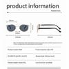 Oval Steampunk Sunglasses For Man Woman Retro Sun Glasses Male Female Brand Designer Metal Frame Eyewear De Sol Mujer UV400