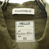 MADISON BLUE Long sleeve shirt M green Button flap pocket Women Used