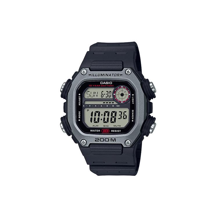 CASIO Men G SQUAD Series Watch DW-291H-1A Gray Dial